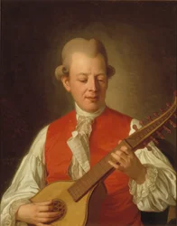 詩人カール・ミカエル・ベルマン（1740-95）1779の肖像